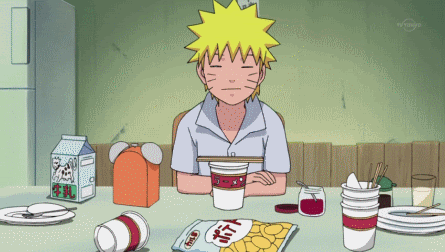 Naruto Shippuden - Naruto qui mange